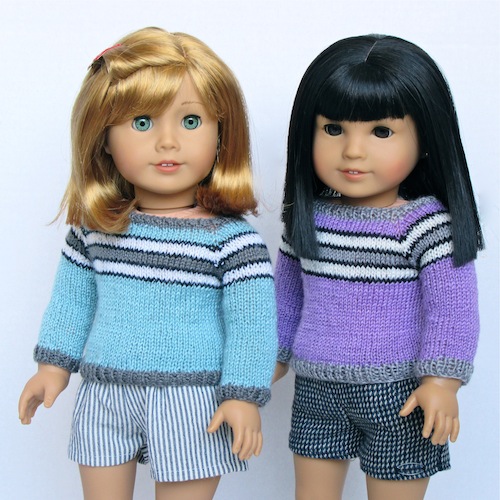 Maplelea Chalet Chic Sweater for 18 Dolls